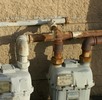 Thumbnail Industrial Pipes Against Wall Utilities Picture Image