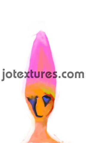 Product picture Denise Dunce digital painting abstract portrait jotextures